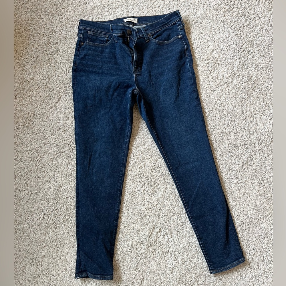 Madewell Dark Blue Skinny Jeans -Size 32